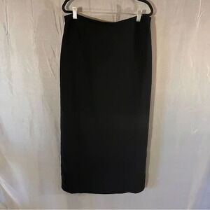 New York & Company Black Midi‎ Skirt Size 12